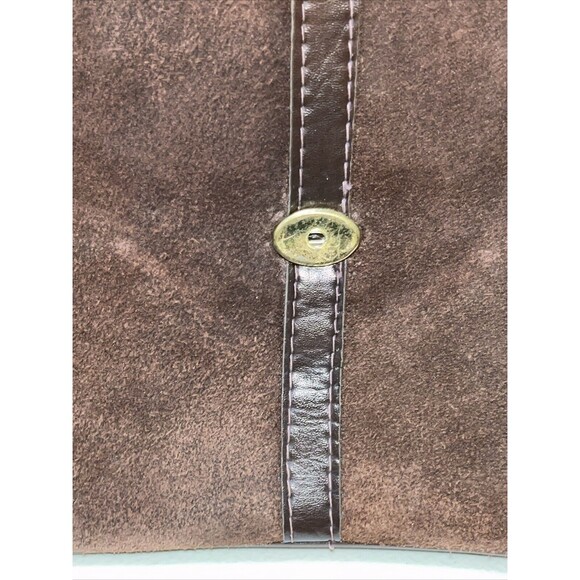 Vintage 50’s? 60’s Coccini Brown Suede Leather Purse Shoulder Bag Rare HTF - Picture 8 of 10